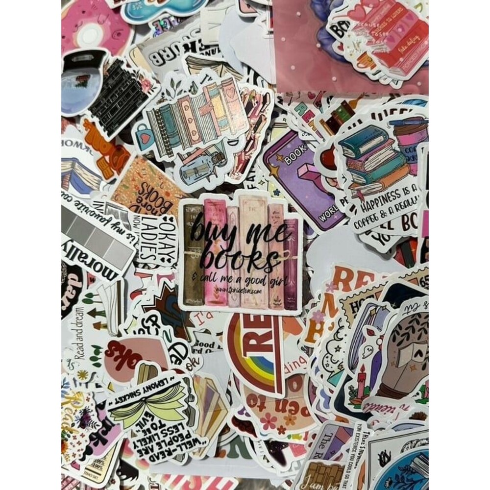 10pc Mystery Bookish Sticker Set